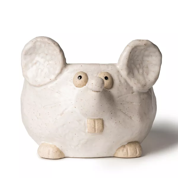 Керамички свећњаци у облику миша