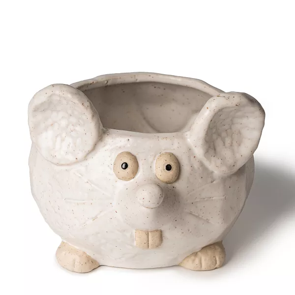 Керамички свећњаци у облику миша