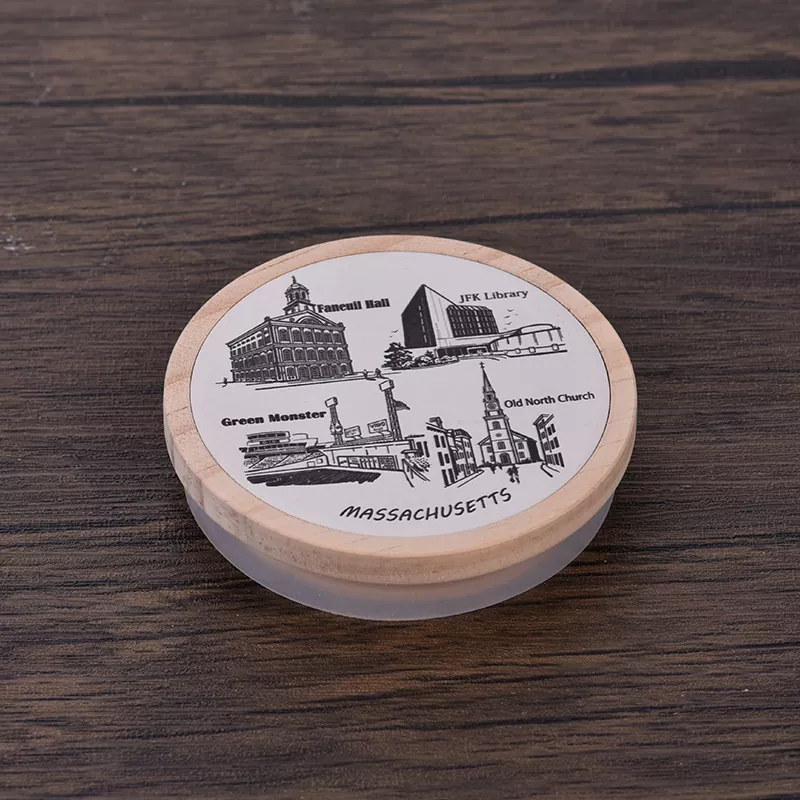 Персонализовани узорак Штампање дрвеног поклопца